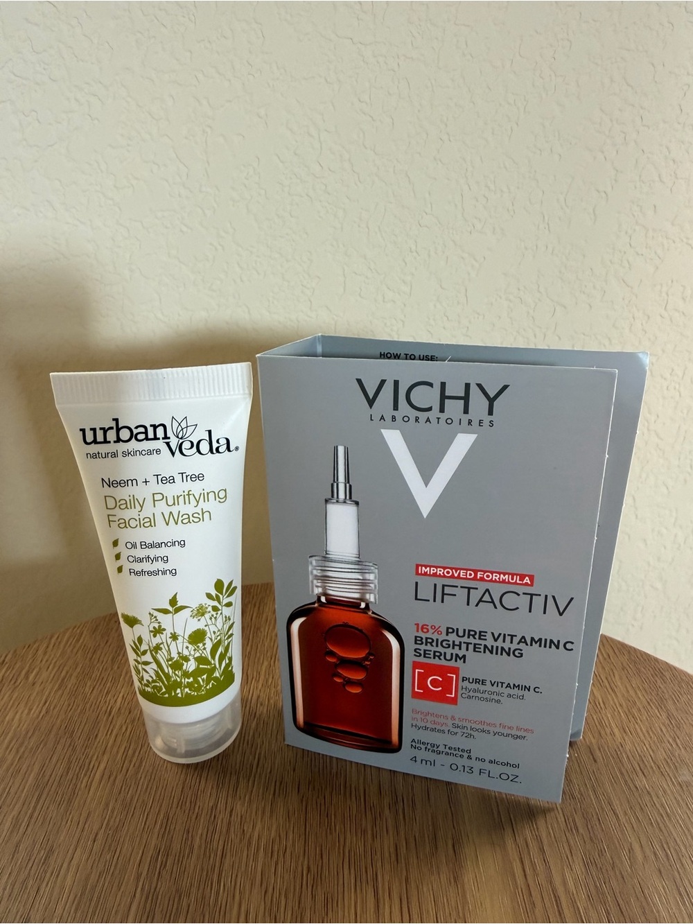 🌼 4/$13 - New two piece Skincare set (Vichy and Urban Veda) - Picture 4 of 4